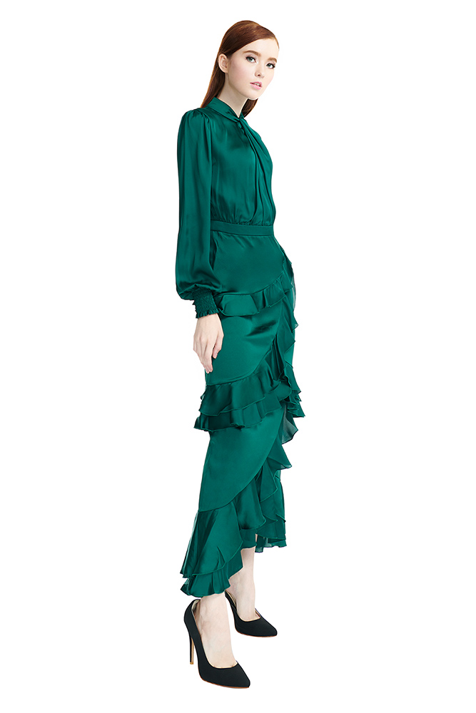 side view of the dress
